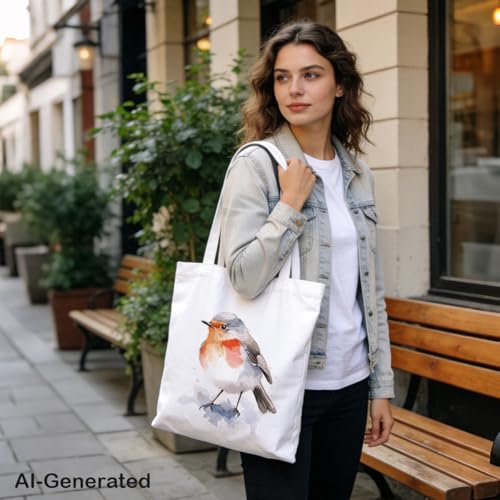 Funny Canvas Tote Bag, Reusable Shoulder Grocery Bag, Holiday Gift Bags for Friends, 13.7x15.7 inch - color: Style 08