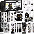 Black Cute Cat Stationery Set Cat School Supplies