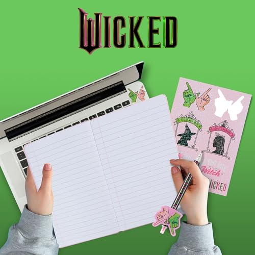 Wicked Kids Stationary Set for Girls and Boys, Journal Kit with Pen - color: Wicked