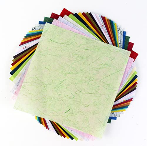 100 Paper Sheets 6 x 6-inch Origami Square Double-Sided Paper Arts Folding Craft