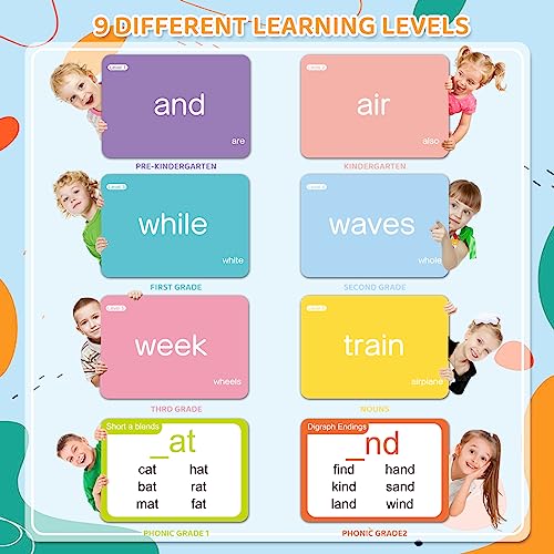 712 Sight Words/Phonics Flash Cards, Dolch & Fry High Frequency Site Words - style: 712 Sight Words