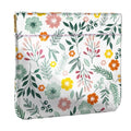 Green Daisy Squeeze Coin Purse Pouch Small Makeup Bag for Purse - color: Green Daisy, size: Small (4.4"x3.85")