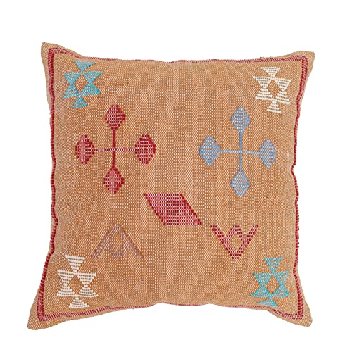 Trade Star 100% Cotton Kilim Pillow Covers 18x18 Inches Throw Cushion Cover Handmade Sabra Kilim Pillow Cover Cushion Case for Homedecor and Gift - color: Pattern 14