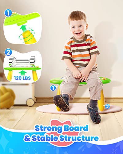 Seimome Toddlers Toys Ages 1-3, Magnetic Drawing Board, Doodle Board Pad Learning and Educational Toys for 18 Months Baby 1-3 Yr Kids Birthday Gifts- Green - color: Green