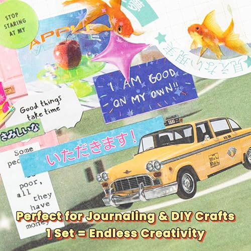 72 Sheets Dreamcore Aesthetic Sticker Book - color: Light Dreamscape