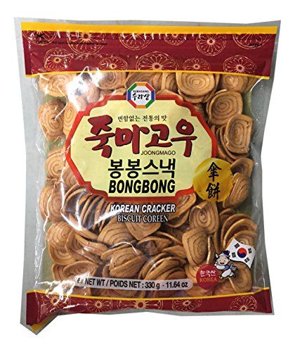 Surasang Joongmago Korean Traditional Crackers (Bongbong, 1 Pack) - size: 1 Pack