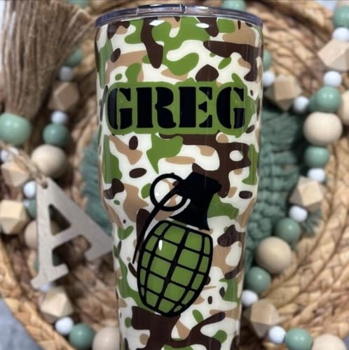 Camo Stencils for Spray Paint 6inch Camo Stencil - style: Camo