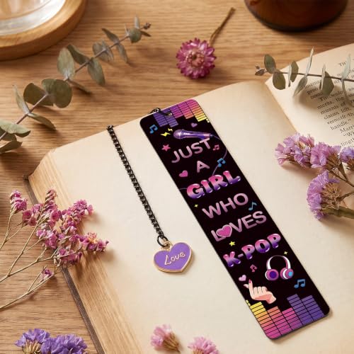 Kpop Bookmark Birthday Gifts for Kpop Fans, Book Lovers, Frinends - style: Kpop