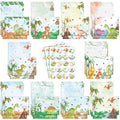 TaoBary 160 Pcs Watercolor Dinosaur Stationery Paper and Envelopes Set - size: 8.25 x5.5 Inch, style: Watercolor Dinosaur