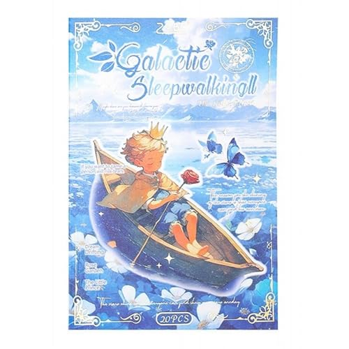 TIAMECH Galactic Sleepwalking Prince Ripples Stickers Book - color: Galactic Sleepwalking