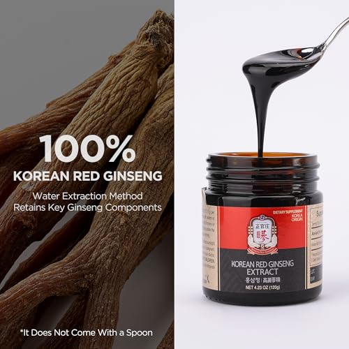 JUNG KWAN JANG Korean Red Panax Ginseng Extract Extra Strength, Energy 50g - size: 1.76 Fl Oz