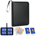 4 Pocket Trading Card Binder, Holds 400 Cards, Black