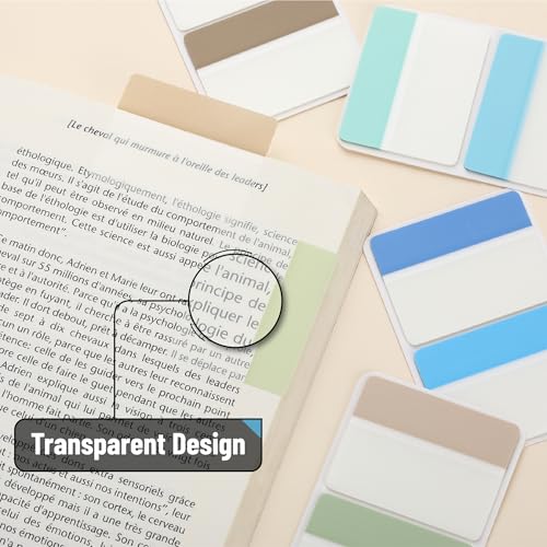 Mr. Pen- Sticky Index Tabs, 500 Pcs, 21 Sets, Colorful - color: Beach