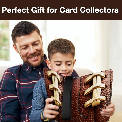 RONMONG Football Card Binder, 440 Pockets, Protective Trading Card Album - color: football-style 3, size: 440