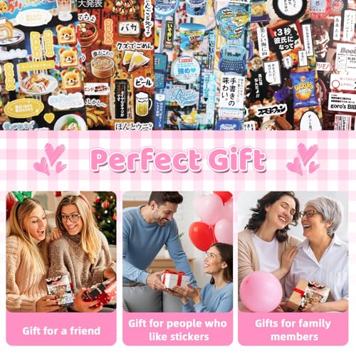 1300Pcs Japanese Sticker Book for Journaling Adult, Cute Scrapbook Stickers - style: Bf 45 Sheet Tale