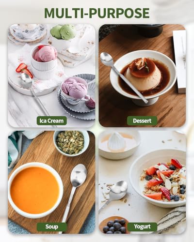 2 PCS Extendable Spoon, Prank Long Telescopic Spoon, Expandable 8.7-25.4" - style: 2 PCS Spoon