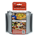 Silicone BBQ & Kitchen Mitt 2-Pack Set (Small/Medium, Gray) - color: Gray, size: Small/Medium