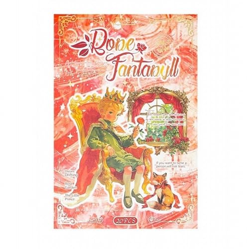 TIAMECH Rose Fantasy Prince Ripples Stickers Book - color: Rose Fantasy