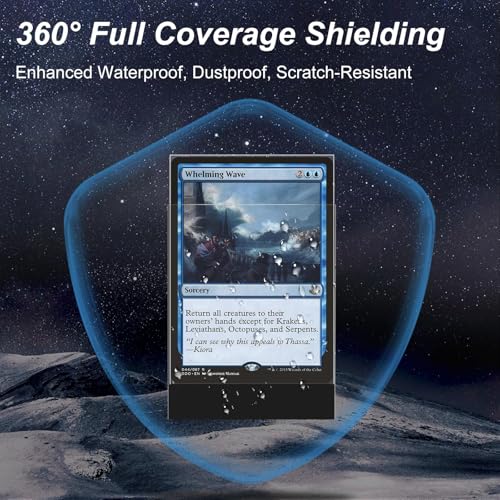 300 Pack Card Sleeves, Perfect Fit Inner Sleeves Ideal for Double-Sleeving, Trading Card Sleeve Compatible with MTG, TCG, Gaming Cards - color: Clear, size: 300 Pack