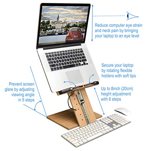 BS1500PRO Large Portable Height Adjustable Foldable Eye-Level Ergonomic Bookstand Holder for Reading Hands Free Large Thick Heavy College Textbooks Tablets Neck Pain Free - size: PRO