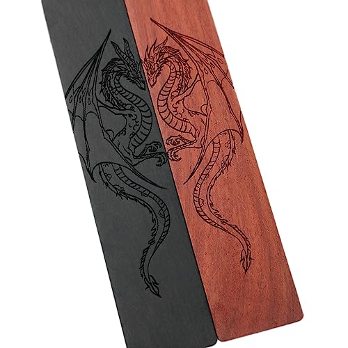 Dragon Bookmark Gift, Bookmarks for Men Boy, Cool Bookmarks, Book Marks for Adults Kids Fantasy Gifts for Men (Dragon) - style: Dragon