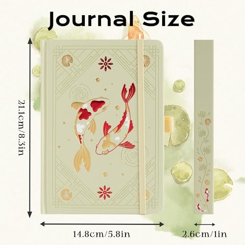 TIEFOSSI A5 Dotted Journal Notebook 190 Pages for Women & Men - color: Light Yellow, size: A5-Dotted