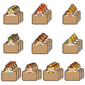 CJiangpo 30Pcs Fall Sticky Notes - Cute Scarecrow Sticky Note Pads, 600 Sheets Self Stick Notepad Memo Pads Funny Page Marker - color: Scarecrow