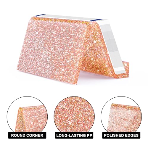 Rouidr 3 Pack Business Card Holder for Desk, Color - color: Color 3pcs