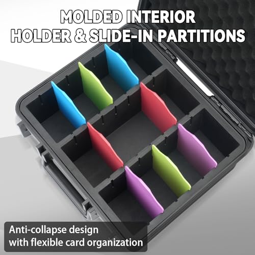 Hard Shell Toploader Storage Box for 3" x 4" 35PT Rigid Card Holder