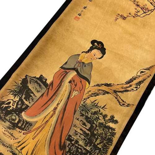 Wall Art Poster Prints Painting Scroll Decor Asia Vintage Home Office - color: H2