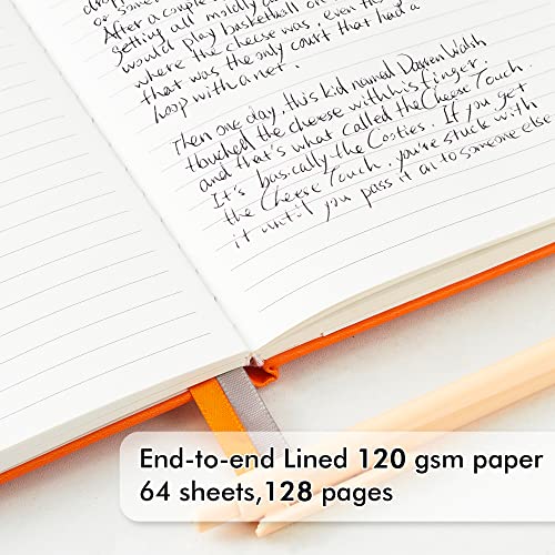 feela Notebooks Journals Bulk, Hardcover Notebook Classic Ruled Journal Set with Pen Holder for School Business Work Travel Writing, with 12 Black Pens, 120 GSM, 5.1”x8.3”, 12 Pack, A5, Solid Colors - color: 12 Solid Colors