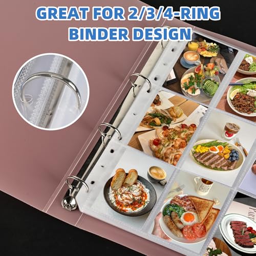 9 Pocket Card Sleeves, Holds 1800 Cards, Trading Card Binder Sleeves - size: 100 Pack
