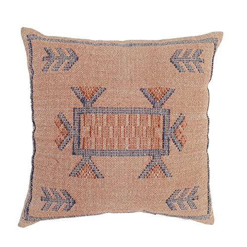 Trade Star Cotton Kilim Pillow Cover Throw Cushion Cover Sabra Kilim Pillow Cover Pure Cotton Farmhouse Cushion Case for Home Decor Spring Breathable Fall Decor Cushion Case Hand Crafted - color: Pattern 10