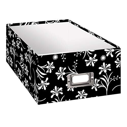 Pioneer Photo Albums B-1BW Photo Storage Box, Ruby Design - color: Ruby Design, size: Pack of 1