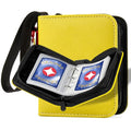 GEAoffice 1 Pocket Mini Card Binder Holds 80 Cards with Zip Closure, Yellow - color: Yellow-1 Pocket