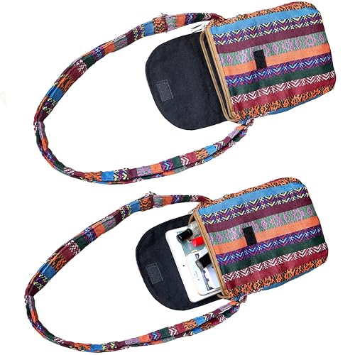 Satchel Saddle Pocket Swing pack Bag Collection Messenger Shoulder Bag Travel Purse Wallet - color: Multiple Color a