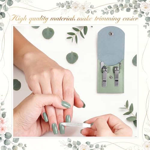 Lothee 25 Sets Wedding Bridal Shower Favors for Guests Bulk Nail Clippers Sets with Organza Bag and Thank You for Celebrating with Us Cards Wedding Souvenir for Guests Baby Shower Party Favors