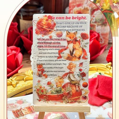 TIAMECH Rose Fantasy Prince Ripples Stickers Book - color: Rose Fantasy