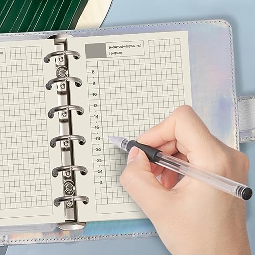 A7 Planner Refill, A7 Agenda Refill Daily Plan for Compatible with Filofax,6 Hole/100gsm, Time Table Notebook Insert Paper for 6 Rings Binder, 4.84 x 3.23'', Harphia - color: Daily Plan, size: A7