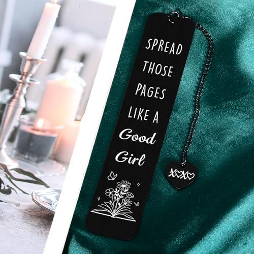 Bookmarks for Women Dark Romance Book Marks for Reading Women Book Lover - color: Black