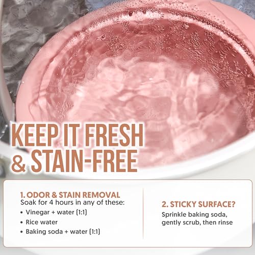 40oz Platinum Silicone Microwave Steamer Pot with Handle & Lid - Korean 100% Food-Grade Steamer Bowl, Heat-Resistant Cooker with Steam Holes, Easy Clean, Dishwasher Safe, Taupe Brown - color: Taupe Brown, size: 40oz