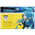 TitanShield Small Japanese Card Sleeves, Yellow (150 Sleeves) - Fits Yu-Gi-Oh - color: Yellow