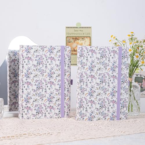 TIEFOSSI Dotted Journal for Women, A5 Dotted Grid Notebook for Writing - color: Purple, size: Dotted