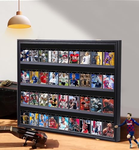 Nice C Sport Card Display Case, Graded Card Display Frame(Horizontal 3Pack) - size: 3 Pack