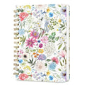 Lined Spiral Journal Notebook for Work A5, 160 Pages, Flower - color: Flower