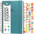 Clever Fox Academic Student Planner 2026-2027, School, College Aquamarine - color: Aquamarine