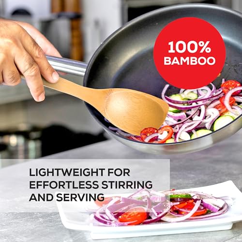 Helen’s Asian Kitchen Bamboo Kitchen Corner Spoon Cooking Utensil, 12-Inch - style: 12-Inch, Corner Spoon