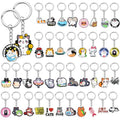 Cute Keychains Bulk, Keychain Charms Key Chain Trinkets Backpack Charms Accessories Keyring for Classroom Prizes - color: Cat