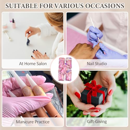 SUTOKAKA 10 Sets Disposable Manicure Prep Kit for Travel Home Portable Basics 5 in 1 Nail Salon Pedicure Kit Professional Nail Tools Supplies - size: 10 MIX2