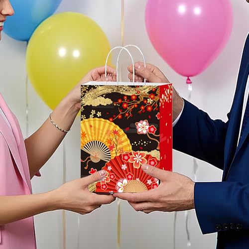 EoBeCy 16Pcs Japanese Gift Bags